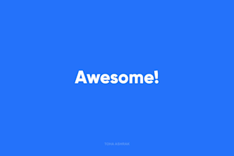 do custom lettering logo animation, intro, outro, 2d reveal, and gifs