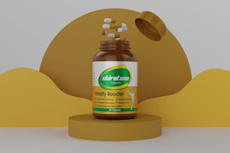 3d supplement animation 3d supplement design bottle design 3d product animation