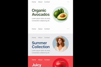 create clean and user friendly UI UX for websites and apps
