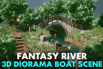 do 3d game environment 3d game assets level design in blender ue environment
