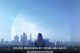 create professional sound design for your game, film or ad