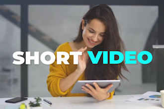 do modern business promotional video ad or short video ads