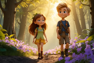 create 2d, 3d ai cartoon animation for kids stories, rhymes