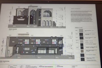 work on architectural drawings