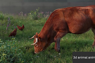 3d animal animation, 3d animal design, animal model, animal rigging, xgen, vfx