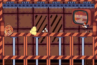 develop a custom 2d platformer mobile or pc game in unity