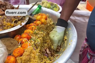 record 4k street food video for your youtube channel