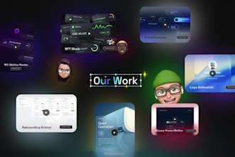 make animated saas product explainers, sass demo , app promo video