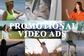 promotional video ads or short video ads for marketing commercial