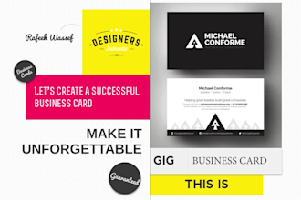design an unforgettable business card