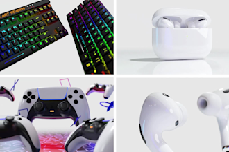 create photo realistic 3d product animation rendering