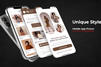 create app promo video, app explainer, app demo, app promo