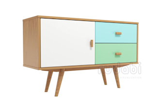 do 3d rendering realistic furniture product