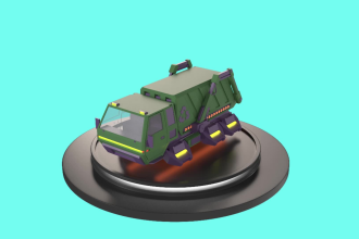 design 3d props, and objects for games in maya and blender
