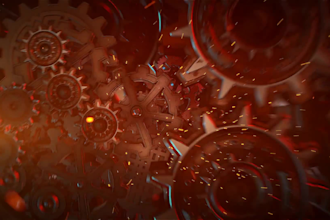 do cool steampunk video animation