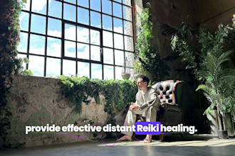 send powerful reiki energy healing for stress relief and relaxation