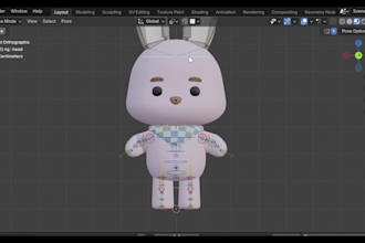 do adjustments in your 3d blender and maya rigs