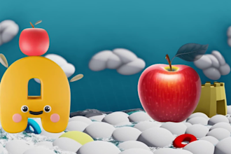 make kids learning videos, kids video editing, and rhymes