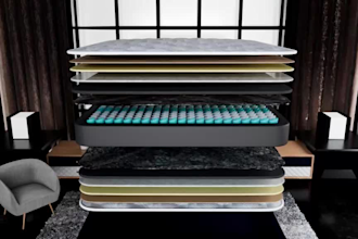 3d mattress animation, 3d bed design, 3d bed exploded view, 3d furniture model