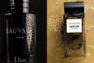 create 3d perfume animation and bottle rendering cgi product ads luxury perfume
