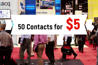 collect exhibition or trade fair exhibitors list with emails for you