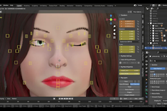 do 3d character rigging in blender and unreal engine