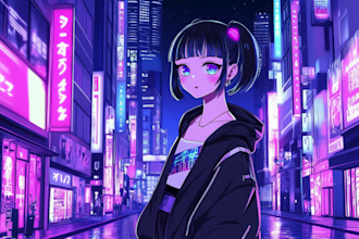 draw anime illustration for original character and fanart in pfp anime style