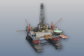 create 3d industrial animation oil and gas drilling rig oilfileld video
