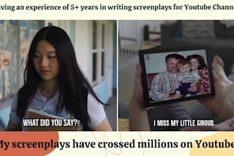 write engaging screenplays for your youtube videos