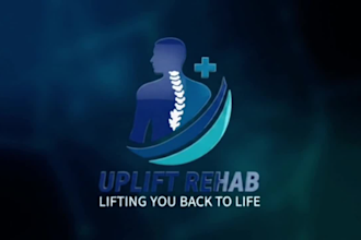 design a modern logo for your physical therapy, massage or rehab clinic