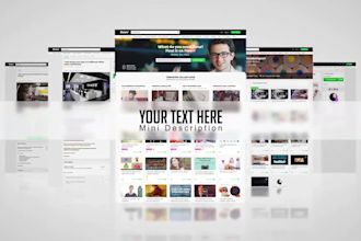 do this stunning video presentation for your website