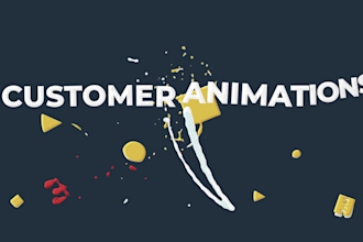 create custom text titles animation kinetic typography video