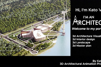 create model render master plan project architecture