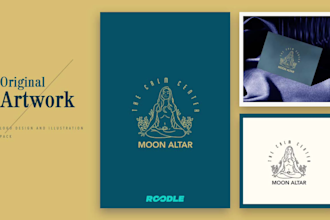 do line art, monoline, modern minimalist, luxury logo design
