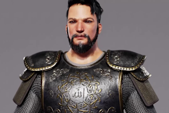 do 3d character modeling for games and cinematic