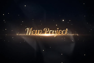 do this elegant gold slideshow