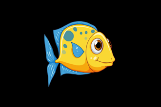 make a 2d cartoon animation video and animated gifs