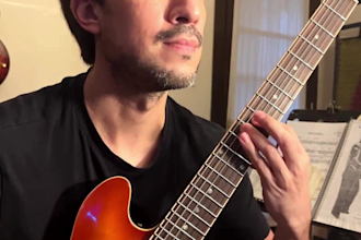 teach you jazz guitar improvisation step by step