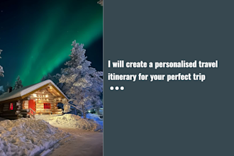 plan a custom travel itinerary based on your budget and interests