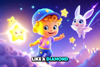 create premium 3d ai nursery rhymes and cocomelon style kids videos