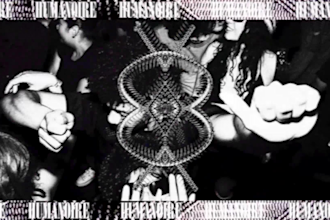 make industrial techno music video for your electronic song