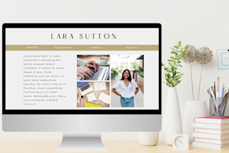 create beautiful websites using canva