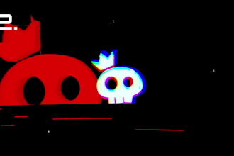do best glitch intro and logo animation