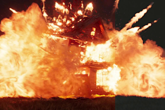 do vfx, fire explosion, smoke, horror visual effect and cgi  compositing