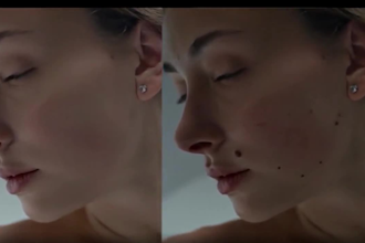 do skin retouching, video editing