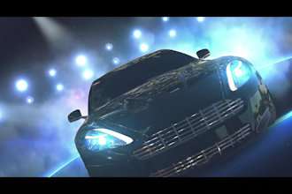 create bmw car intro video