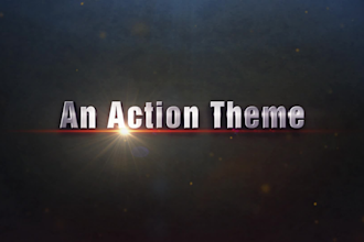 create this action book promotion video trailer