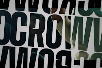create professional lyric video and dynamic text animation