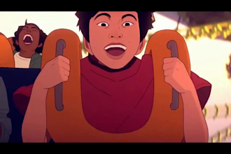 create 2d music video, 2d animation, animated music video, anime animation