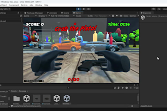 professional VR game development in unity